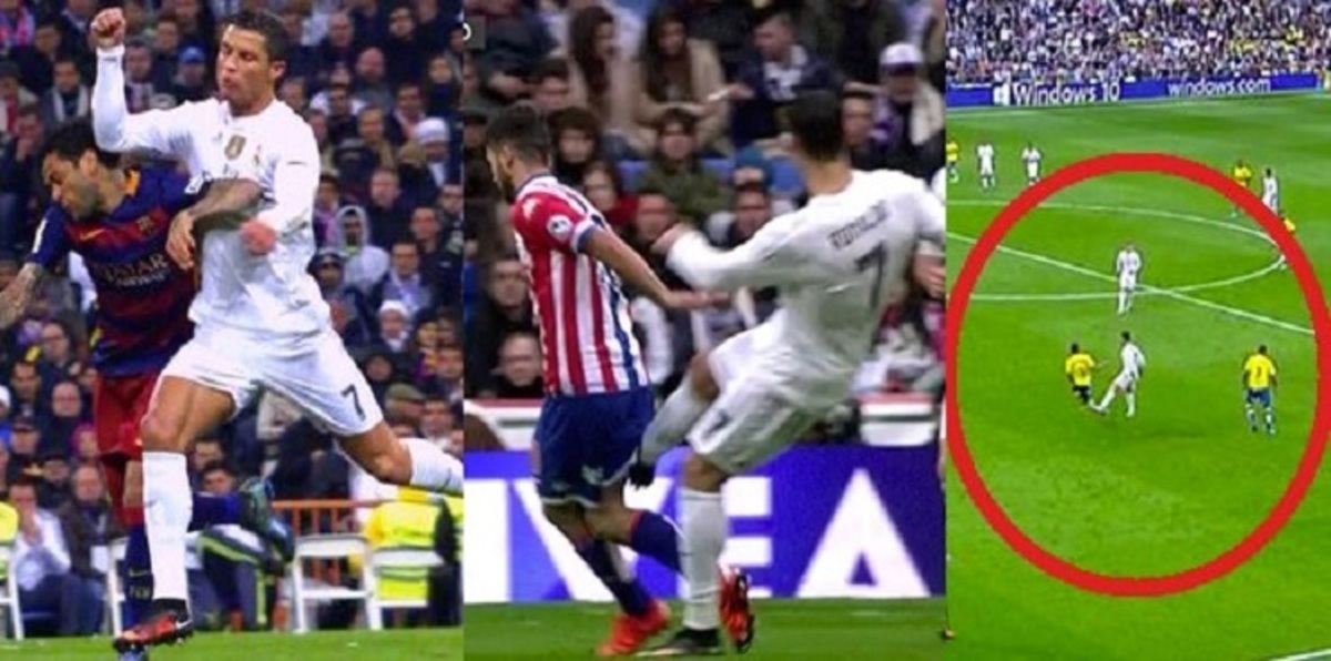 شاهد كيف كان رد رونالدو الصادم على واقعة ركل "موخرة" الخصم