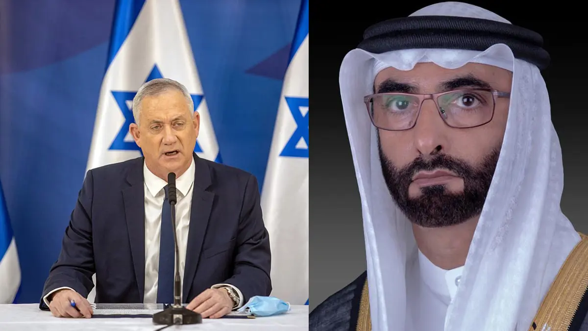 الإمارات.. اتصال هاتفي بين البواردي ووزير الدفاع الإسرائيلي