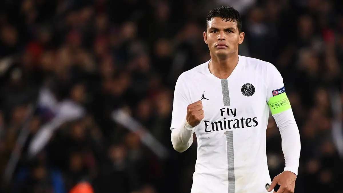 باريس سان جيرمان يرفض تجديد عقد قائده تياغو سيلفا