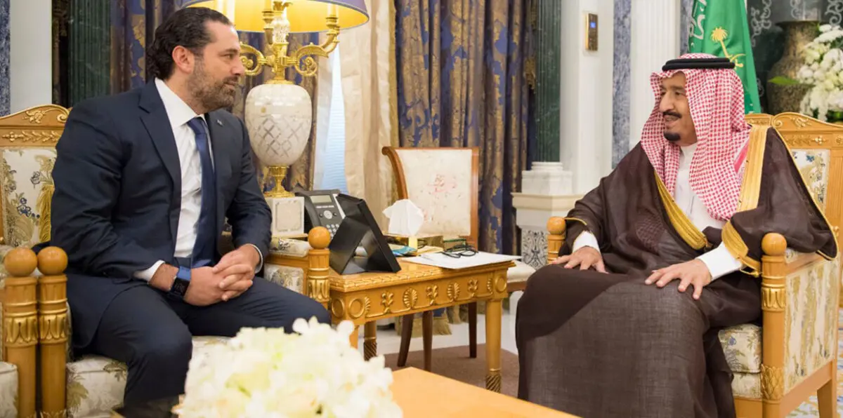 بعد مزاعم اعتقاله.. الملك سلمان يستقبل سعد الحريري