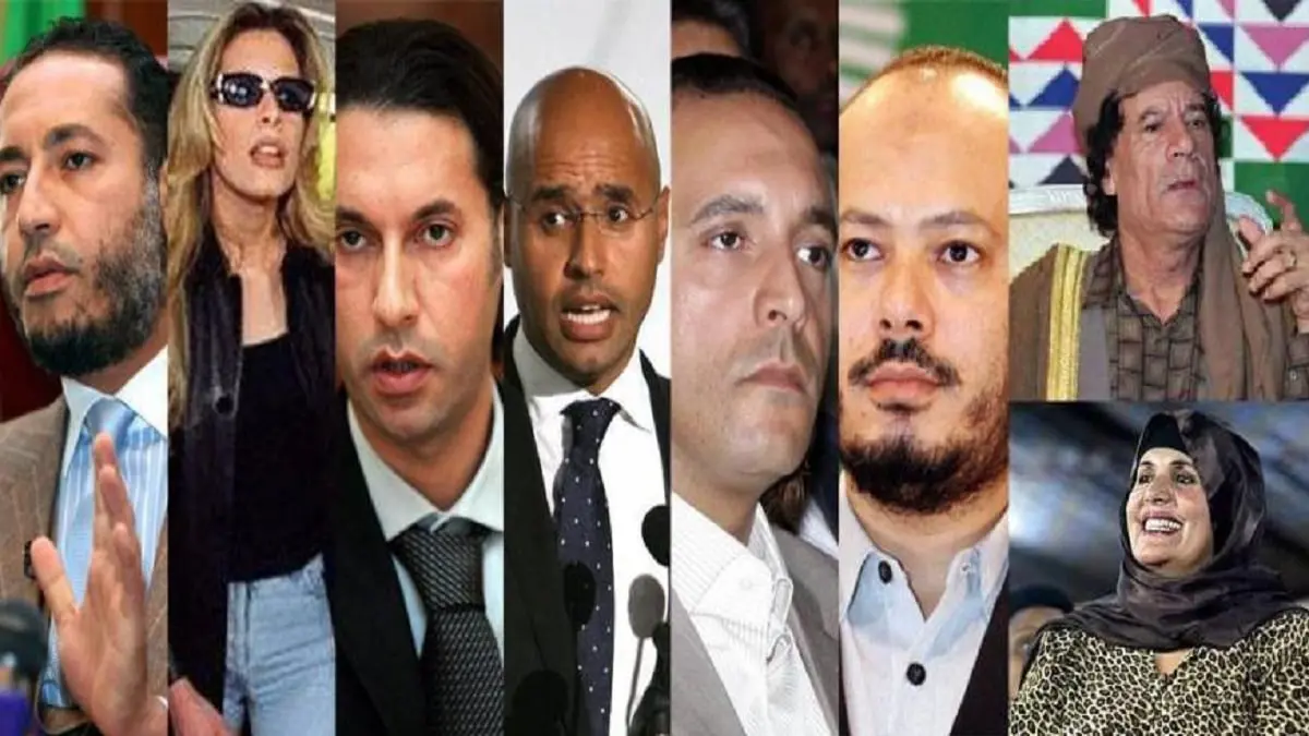 بعد 10 أعوام على الثورة.. أين أصبحت أسرة معمر القذافي؟