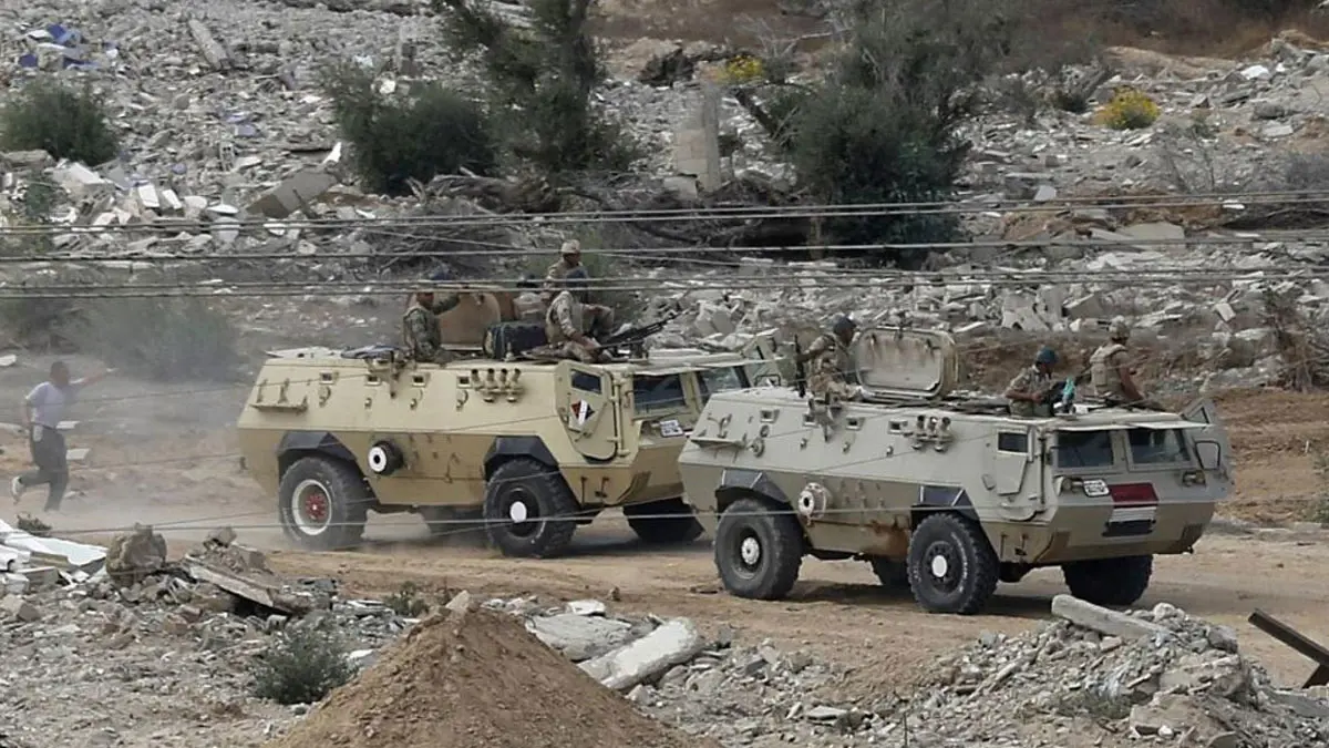 داعش يعلن مسؤوليته عن هجوم استهدف عناصر من الجيش المصري شمال سيناء