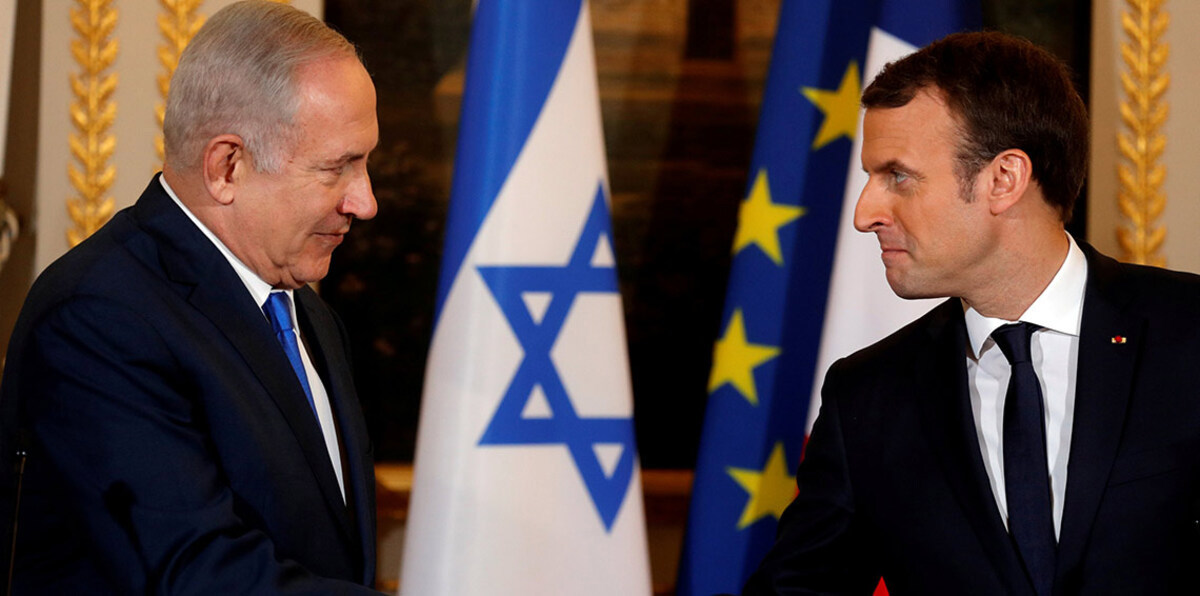 نتنياهو يضغط على ماكرون لتشكيل محور مشترك ضد إيران