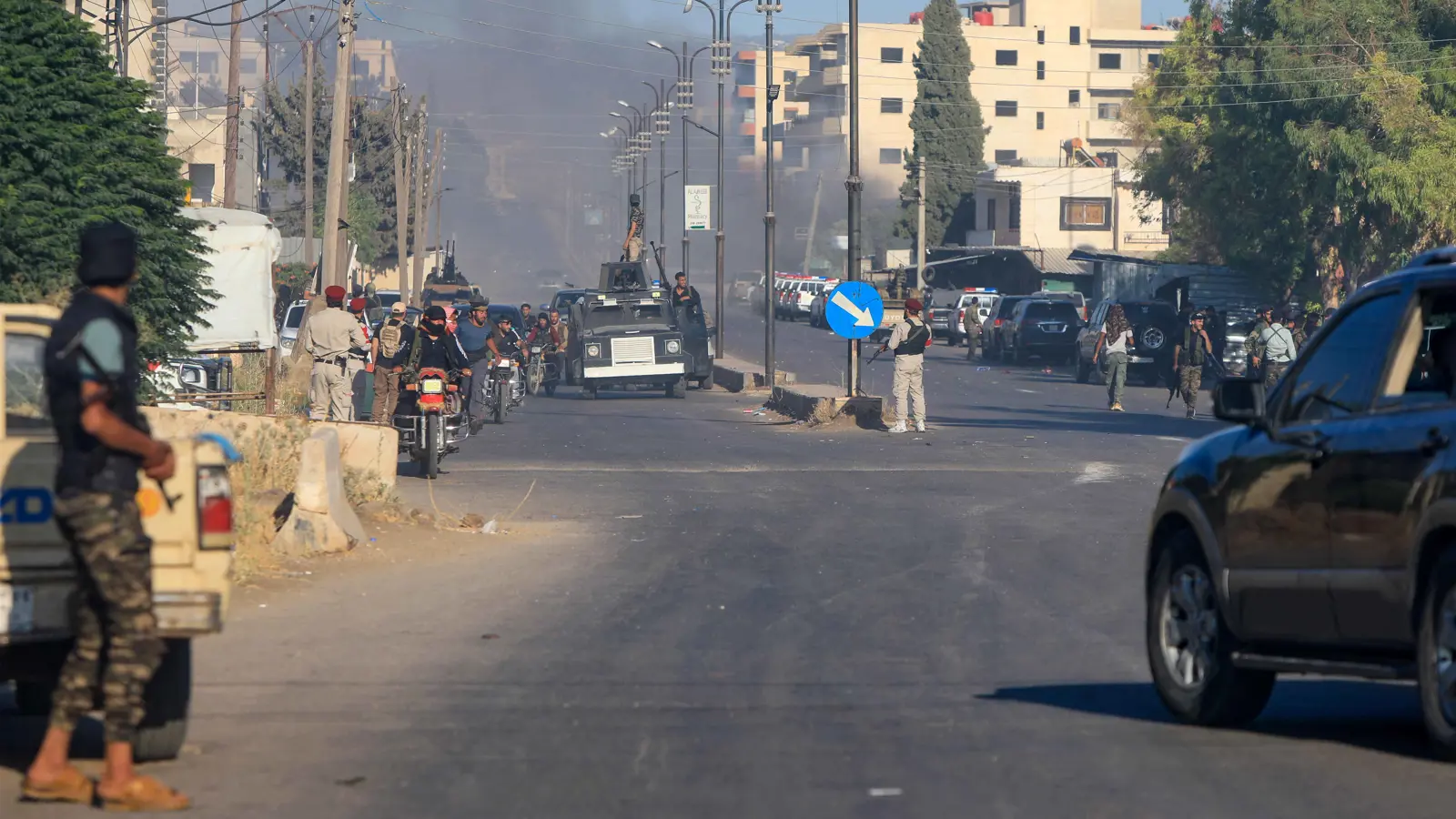 القناة 12: مقتل قادة عسكريين سوريين في الضربات الإسرائيلية على السويداء