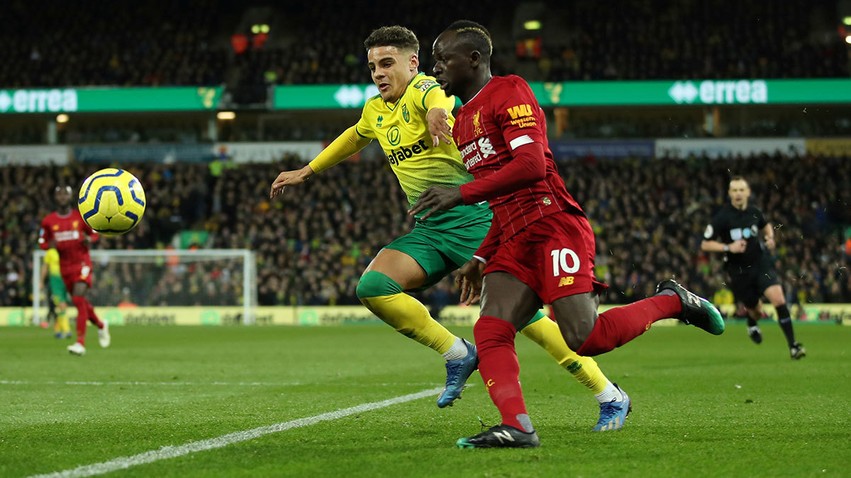 هدف مباراة ليفربول ونوريتش سيتي.. ساديو ماني يضع "الريدز" في المقدمة (فيديو)