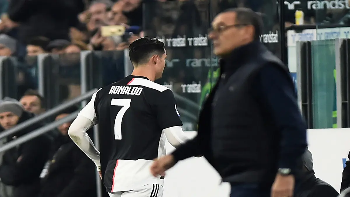 أزمة كريستيانو رونالدو وساري تقترب من النهاية