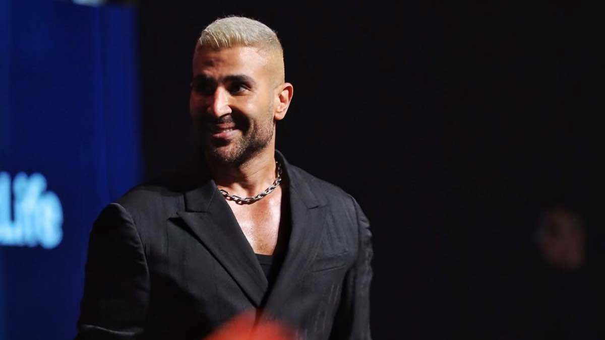 أحمد سعد ينجو من حادث مروع (صورة)