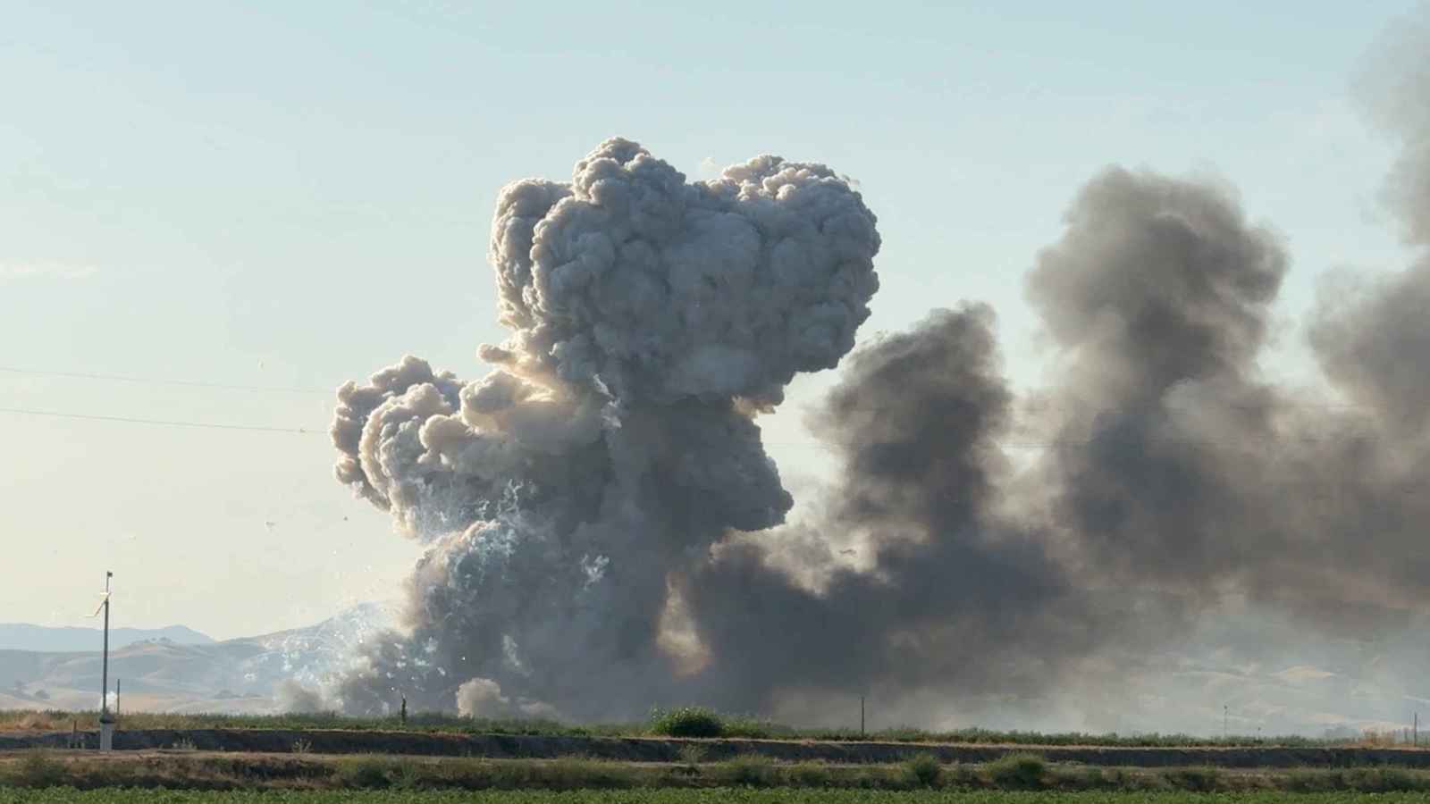 العثور على جثث المفقودين السبعة بانفجار كاليفورنيا