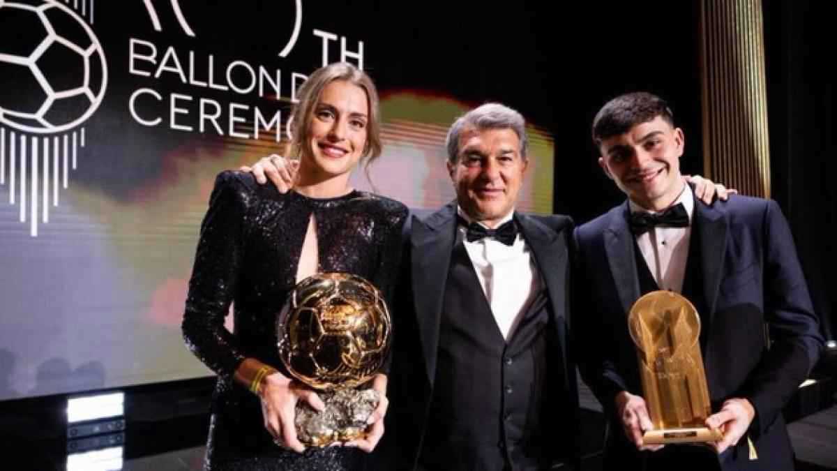 هل قاطع بيدري حفل الكرة الذهبية اعتراضا على ترتيبه الصادم؟