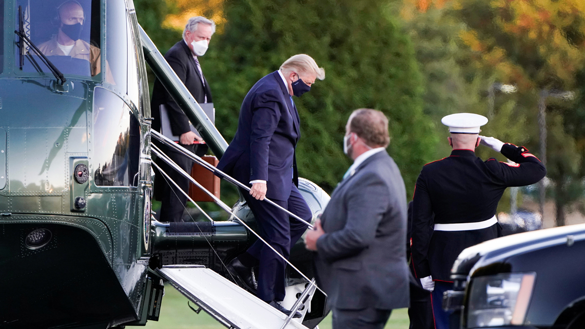 ترامب يقول في مقطع فيديو إنه بحالة "جيدة جدا"