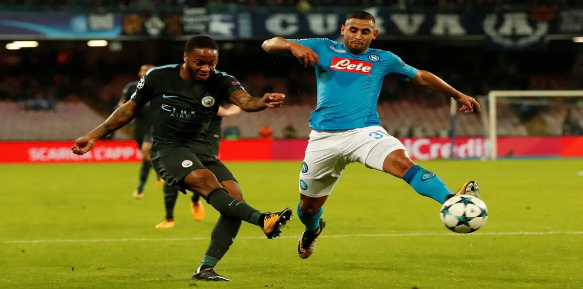 الإصابة تُبعد الجزائري فوزي غلام عن نابولي فترةً طويلة