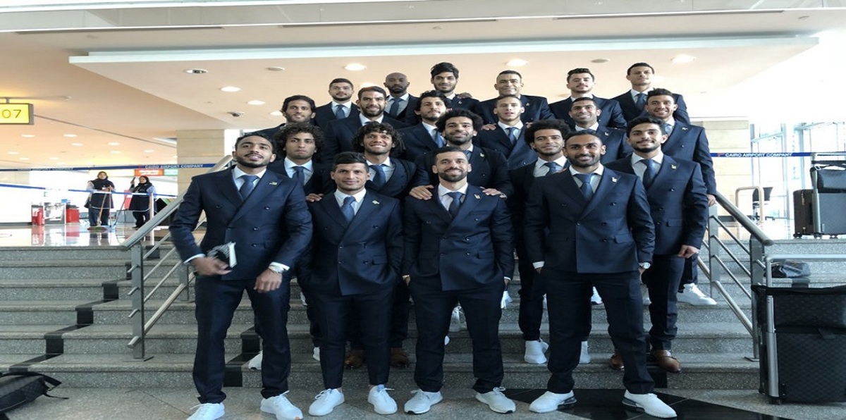 بعثة منتخب مصر تغادر إلى روسيا للمشاركة في كأس العالم (صور)