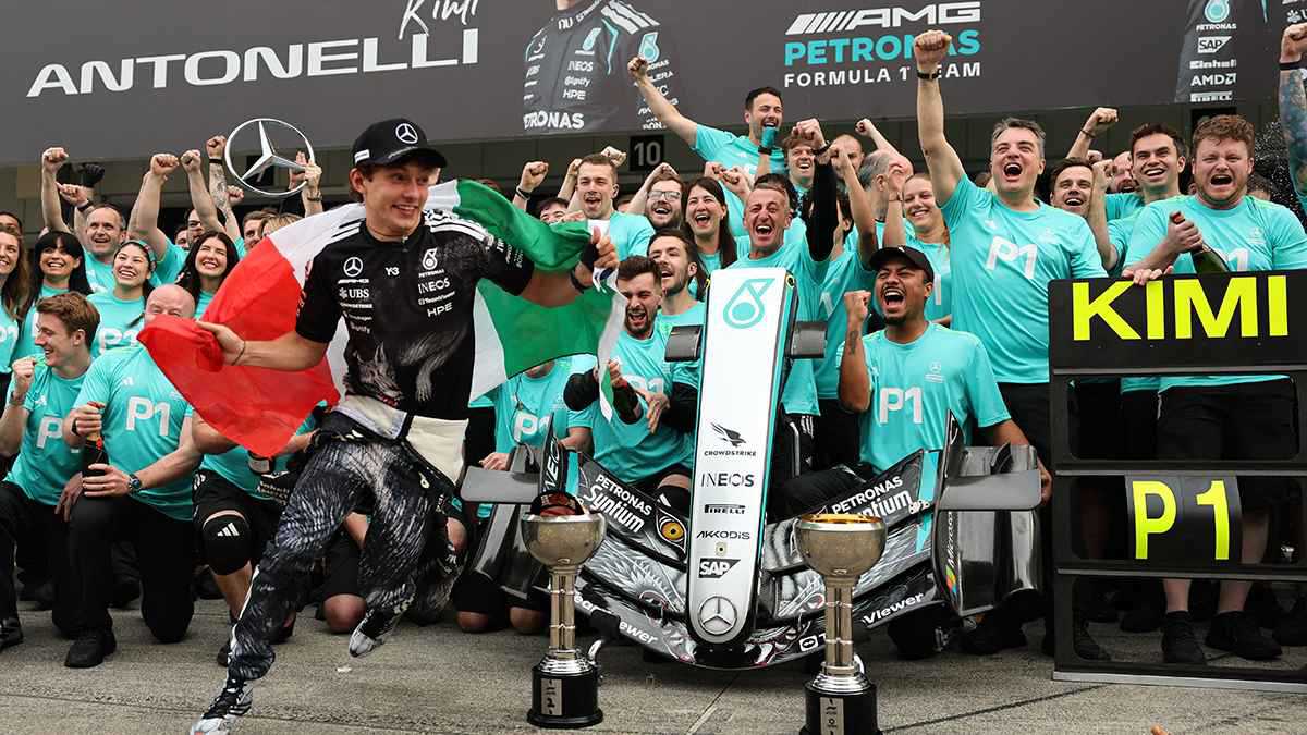 بعد كتابة التاريخ في فورمولا 1.. أنتونيلي يريد "مواصلة رفع الأداء" 