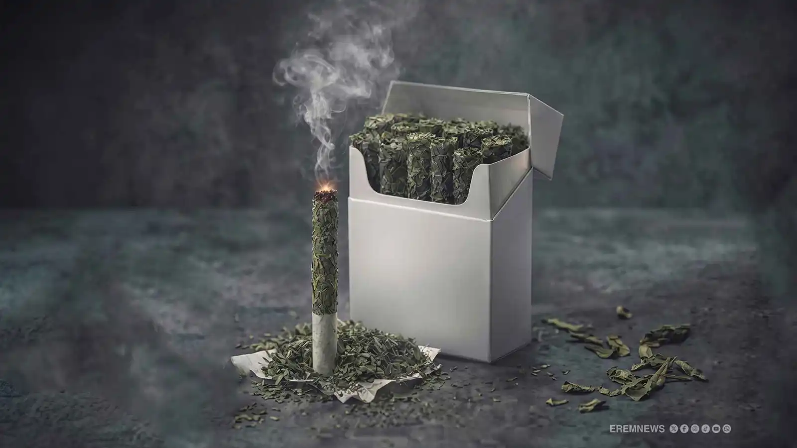 الملوخية.. بديل جديد للتبغ في غزة (فيديو إرم)