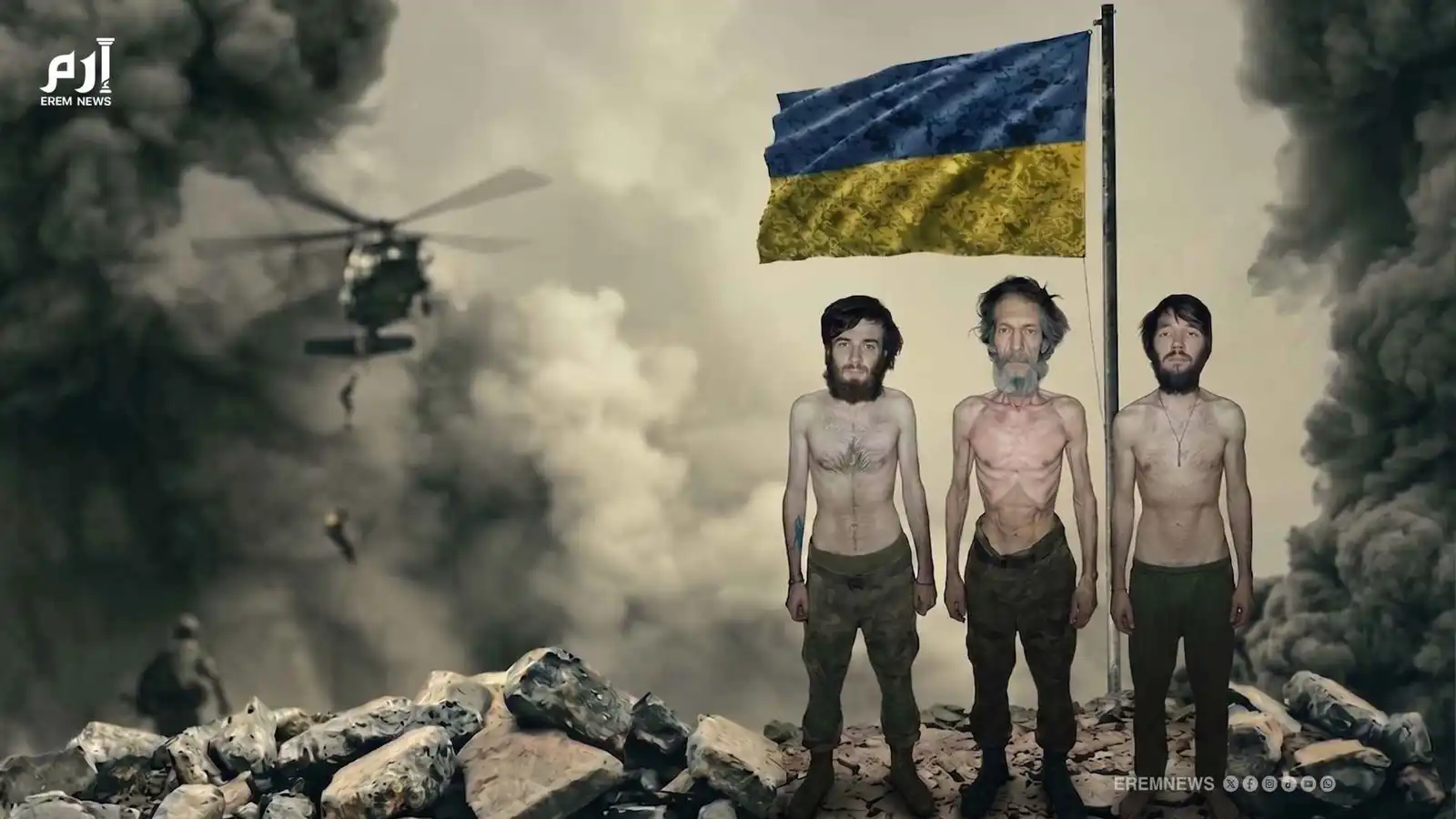 صورة "الجنود الجوعى" تفجر الغضب في أوكرانيا (فيديو إرم)