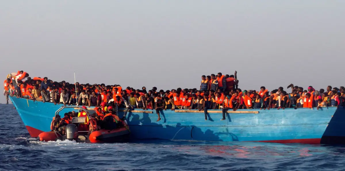 إنقاذ أكثر من 120 مهاجرًا غير شرعي قرب الساحل المغربي‎