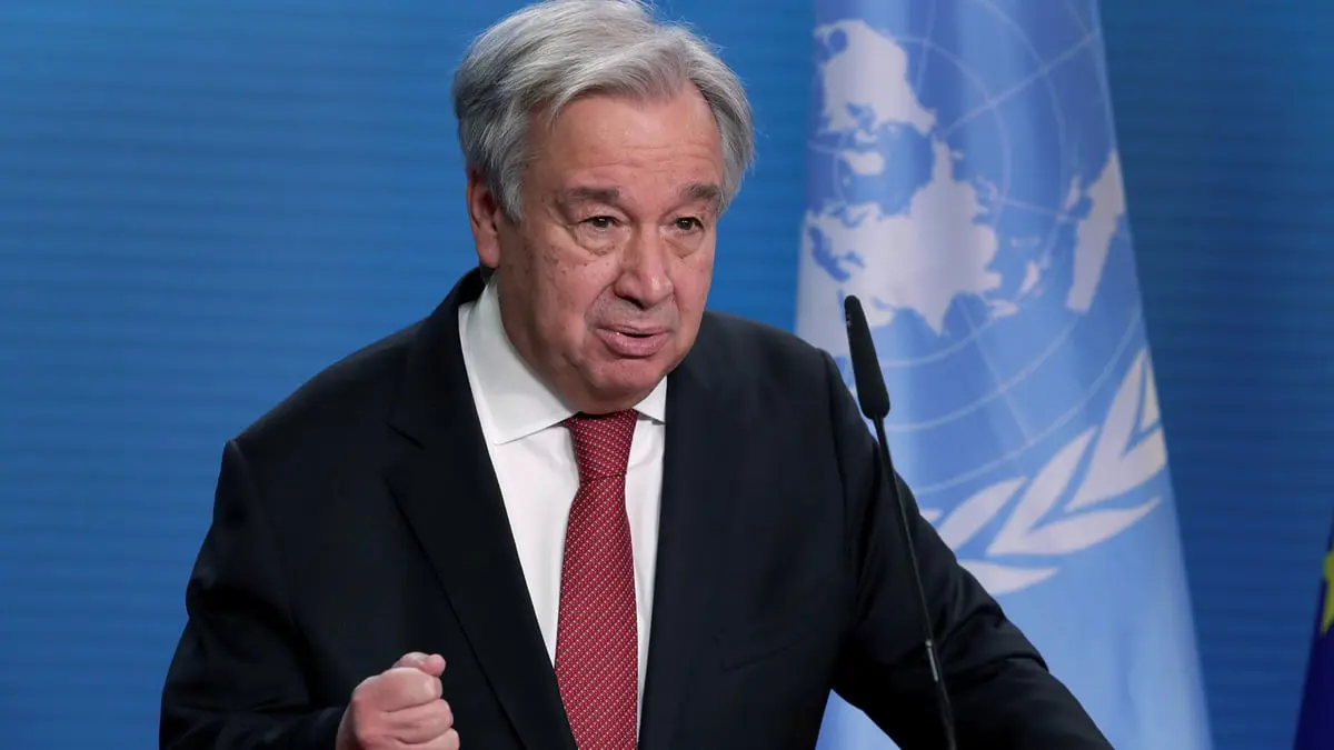 غوتيرش يحذر الصين والولايات المتحدة من حرب باردة جديدة