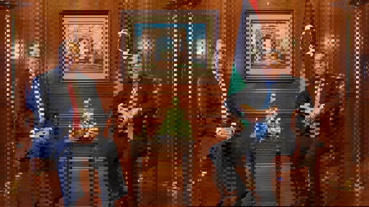 الدبيبة يلتقي رئيس المخابرات المصرية في طرابلس