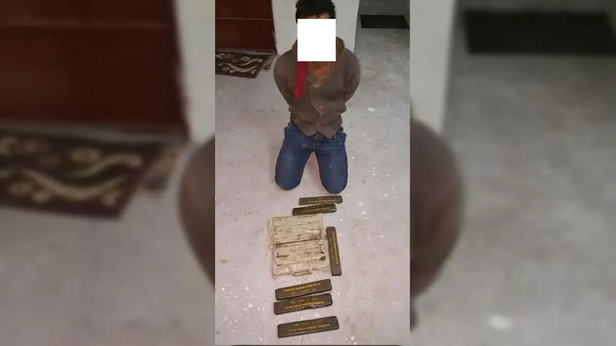 القبض على عنصر من تنظيم القاعدة بحوزته مادة شديدة الانفجار  بعدن