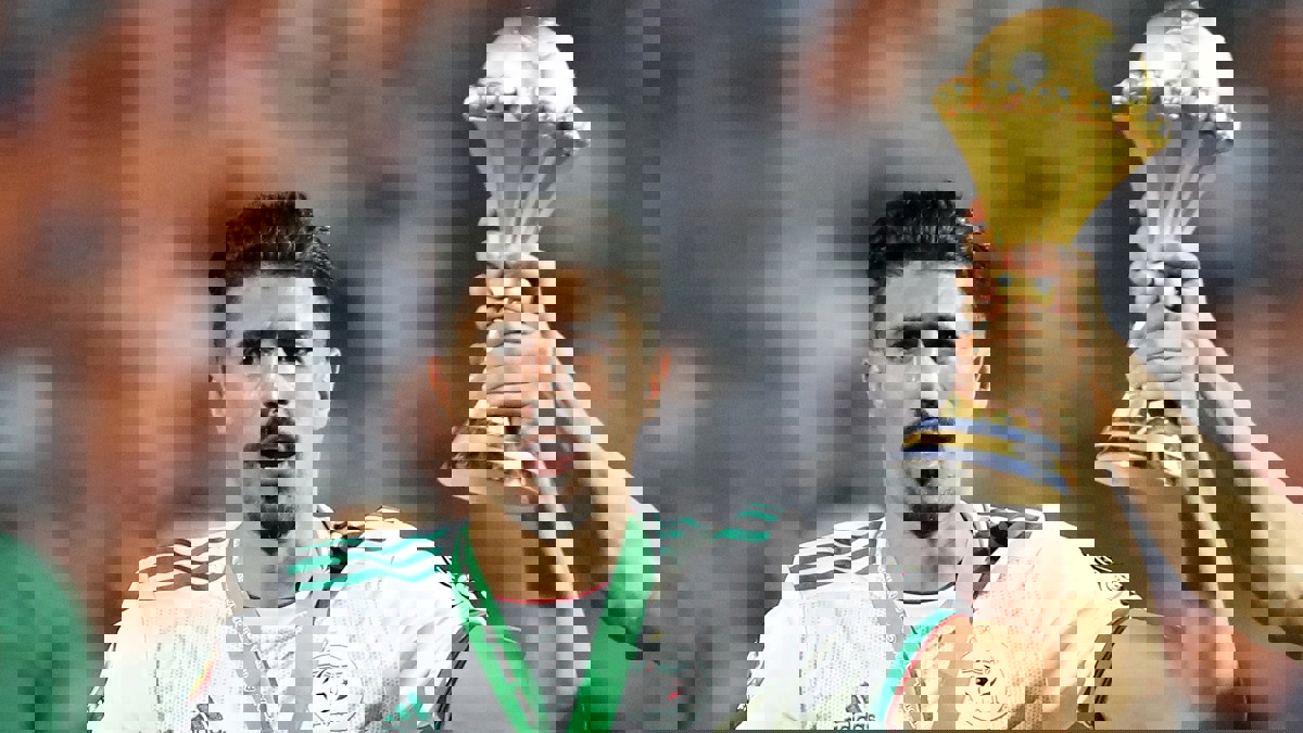 نهائي أمم أفريقيا.. بغداد بونجاح يكلل مجهوداته بهدف التتويج