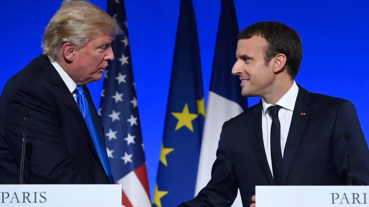 ترامب وماكرون يناقشان خطط انسحاب أمريكا من سوريا