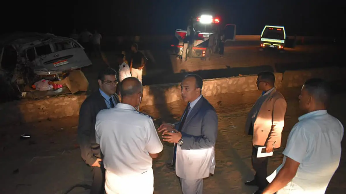 مصرع 9 وإصابة 18 آخرين بحادث سير مروع في صعيد مصر