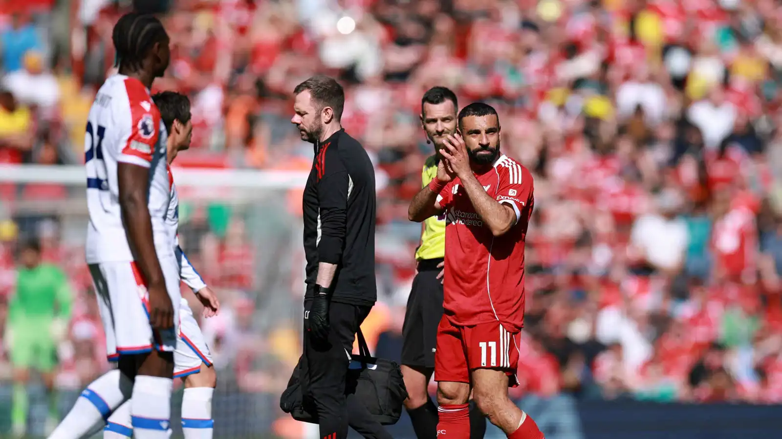 بعد إصابته.. منتخب مصر يعلن موقف محمد صلاح من المشاركة في كأس العالم