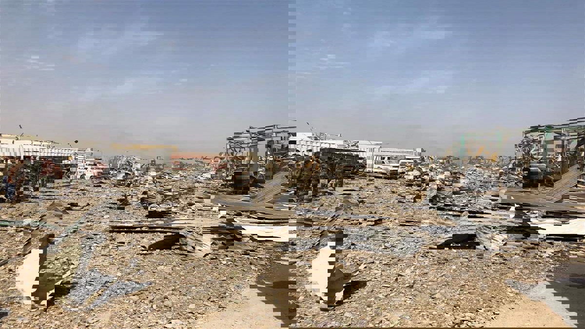 إسرائيل تنشر صورًا تظهر حجم الدمار بمواقع تعرضت لقصف في بغداد‎