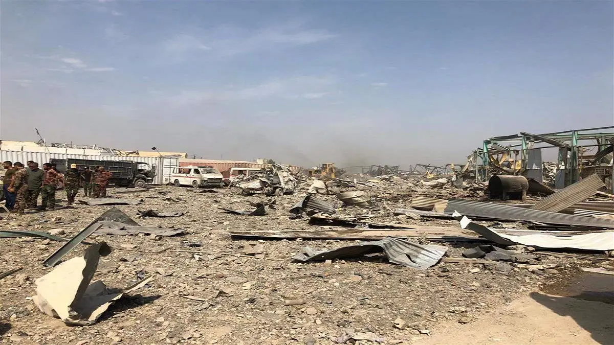 إسرائيل تنشر صورًا تظهر حجم الدمار بمواقع تعرضت لقصف في بغداد‎