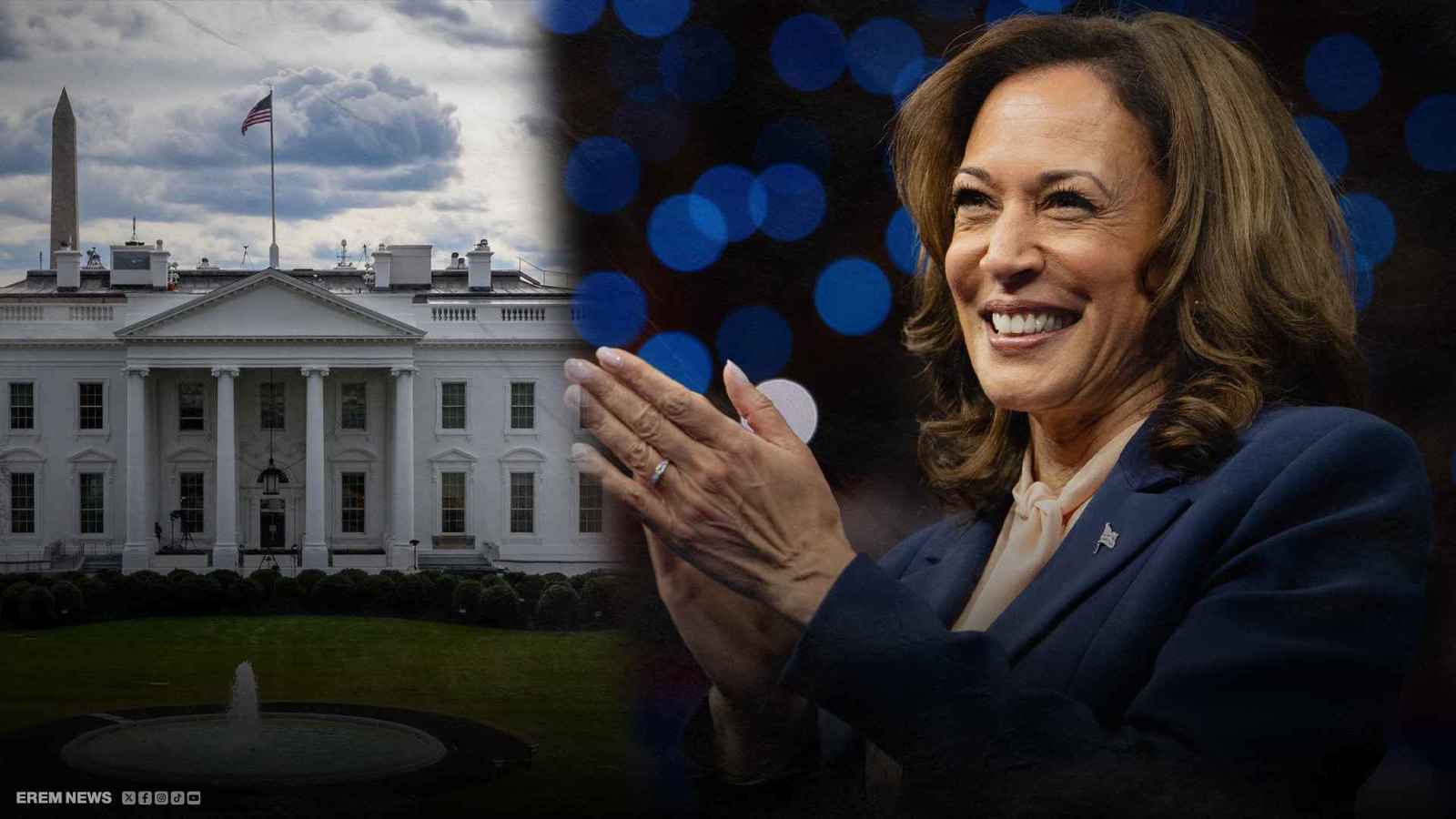 أول تصريح لكامالا هاريس بعد بدء التصويت