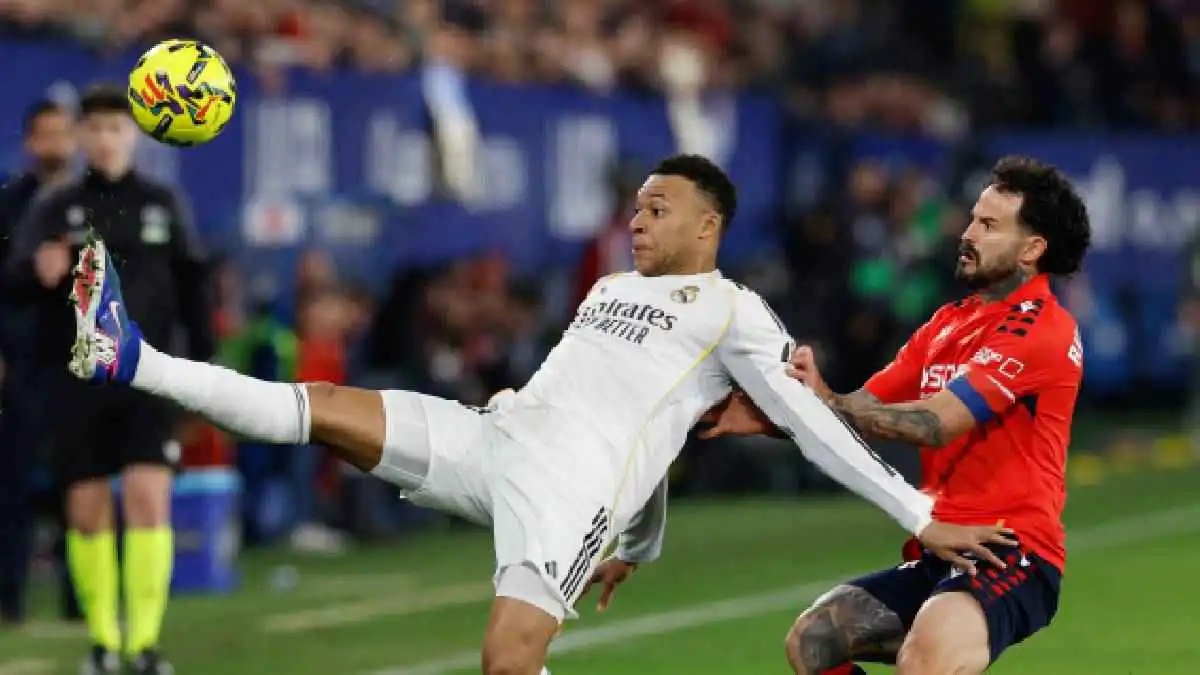 مباراة ريال مدريد وأوساسونا في الدوري الإسباني