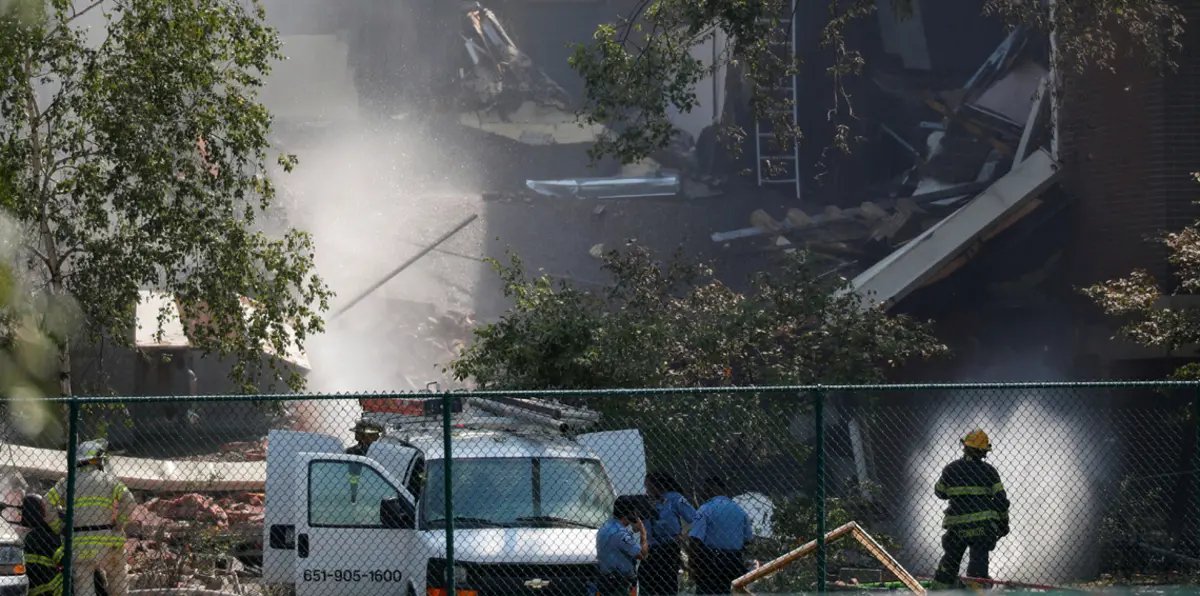 قتيل و9 إصابات بانفجار غازي في "منيابوليس" الأمريكية (صور وفيديو)