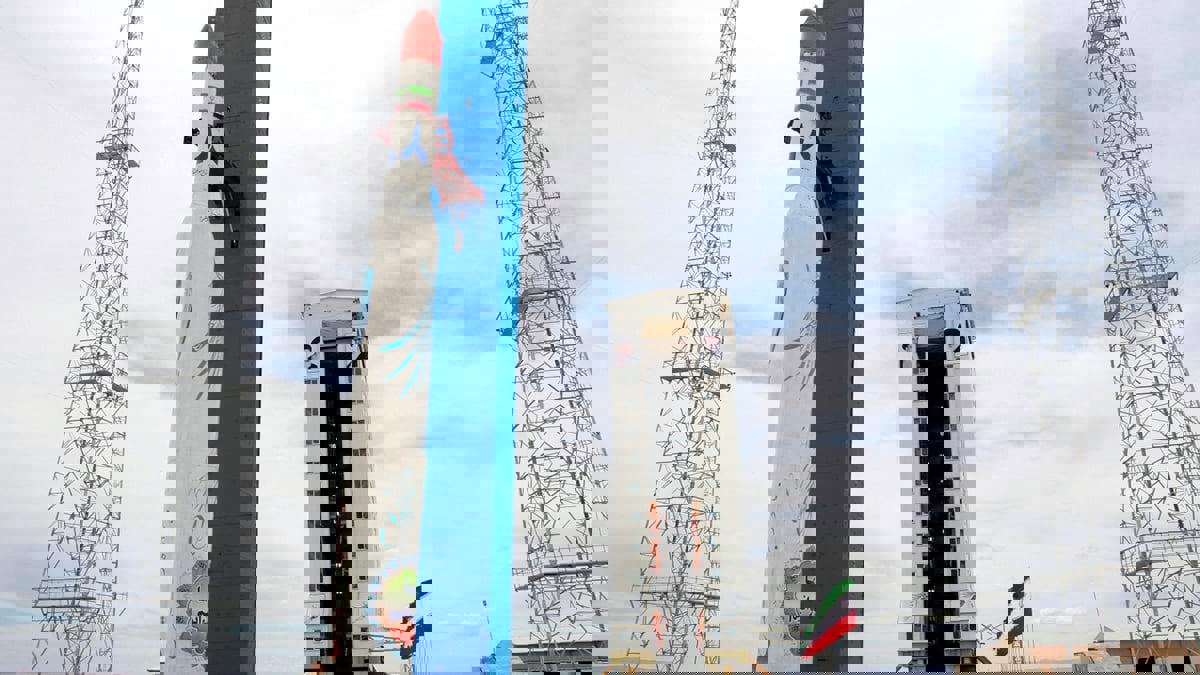 إيران تختبر مركبة لإطلاق الأقمار الصناعية