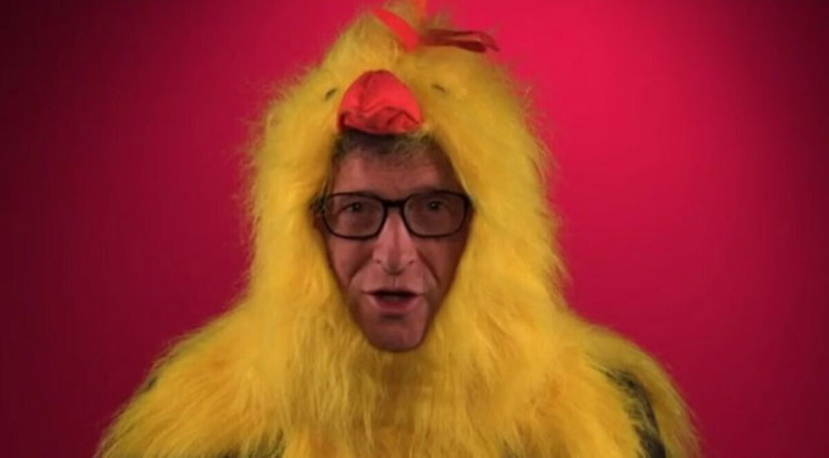 مؤسس مايكروسوفت بيل غيتس يتحول إلى صوص