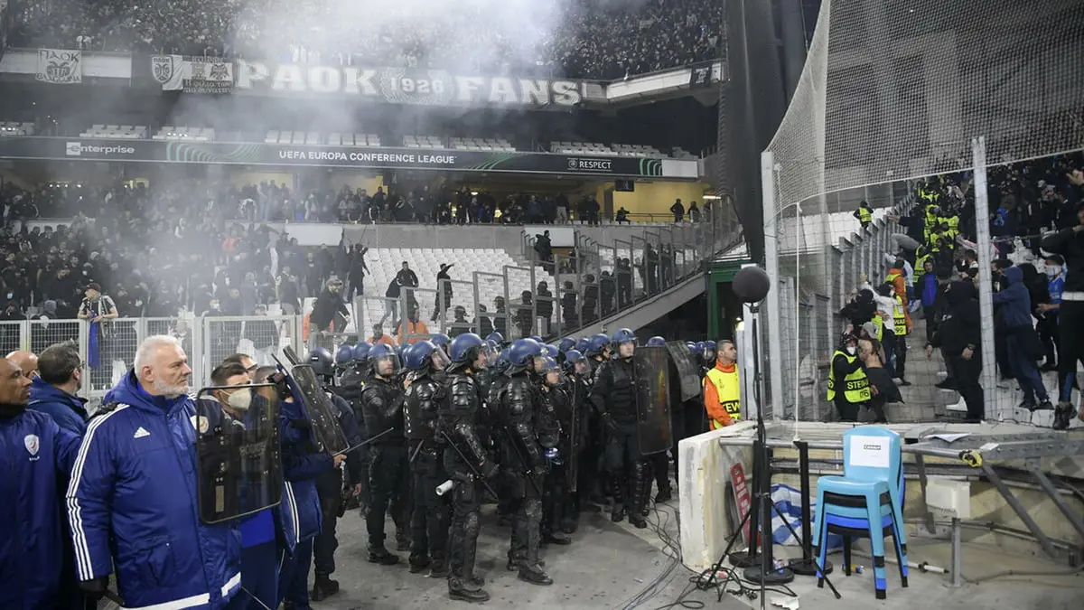 يويفا يفتح تحقيقًا تأديبيًا ضد مرسيليا الفرنسي وباوك سالونيك اليوناني