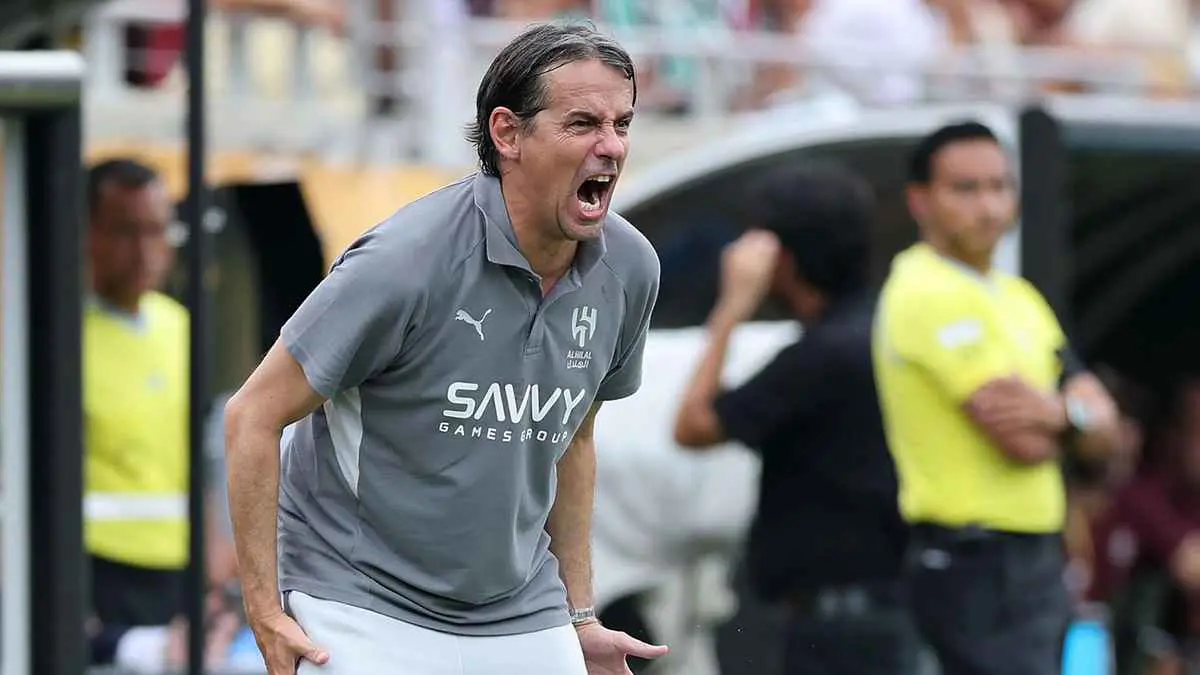 إنزاغي يصدم نجم الهلال السعودي