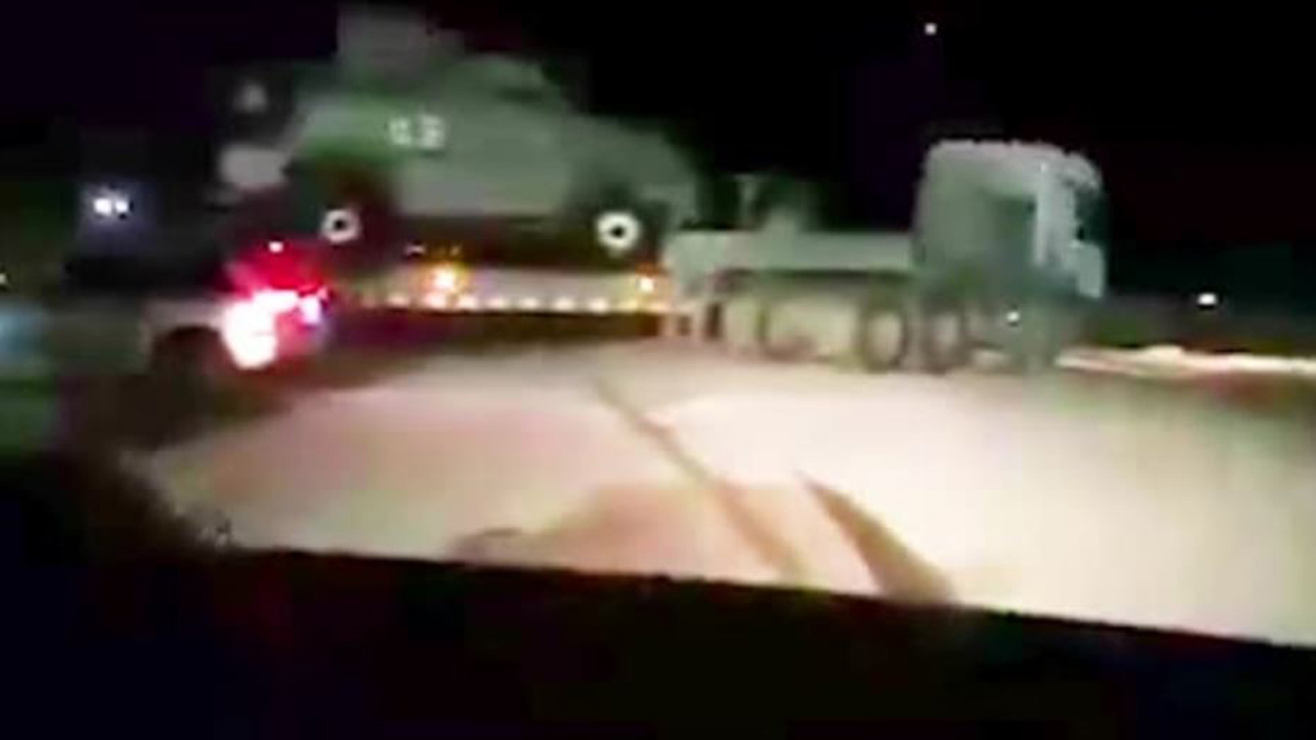 تأكيد عراقي لفيديو دخول آليات عسكرية من إيران قبل يومين