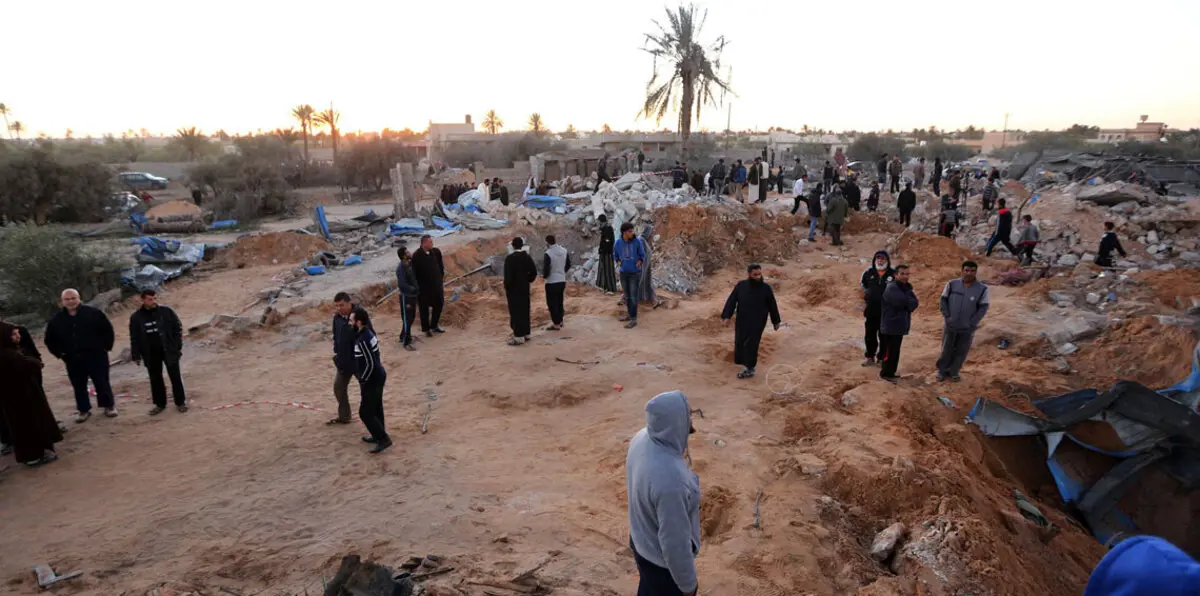 ضربة جوية "مجهولة" تقتل 12 شخصًا في درنة الليبية