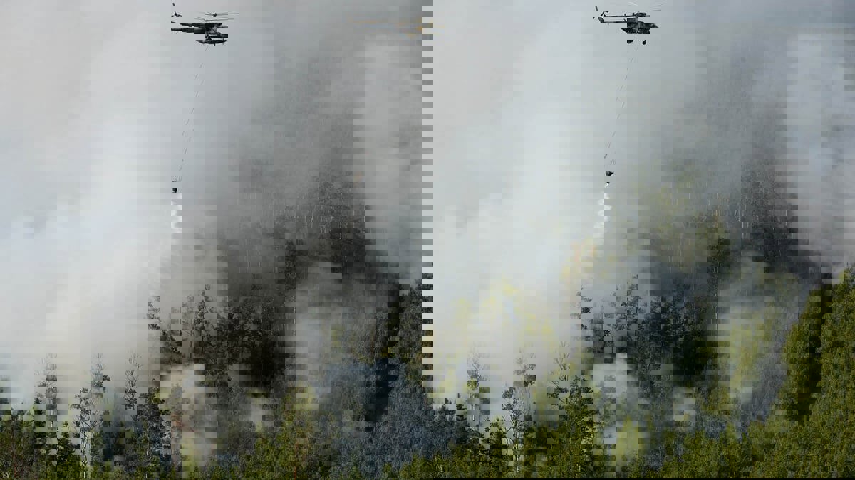 خمسة قتلى على الأقل في حرائق تطال نحو 200 مبنى في سيبيريا