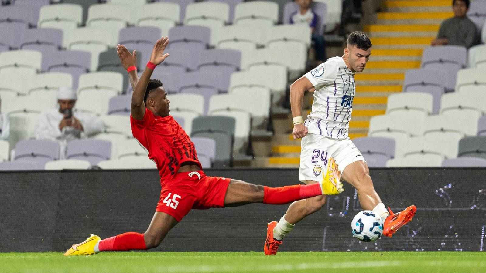 ترتيب دوري أدنوك: العين يستعيد الانتصارات الغائبة أمام البطائح