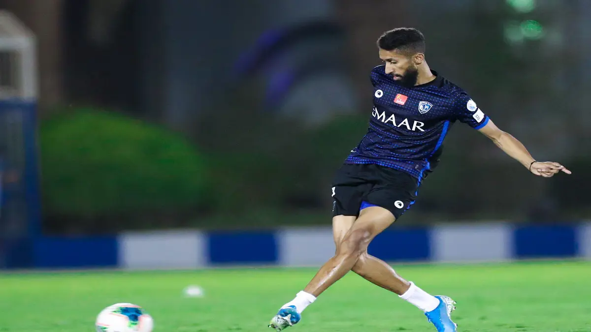 نادي الهلال السعودي يفقد سلمان الفرج أمام العدالة والأهلي