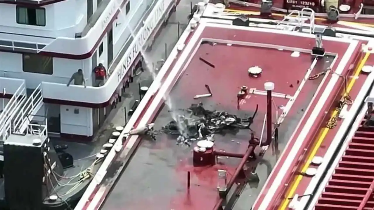 سقوط مروحية يودي بحياة شخصين في المسيسيبي (فيديو)