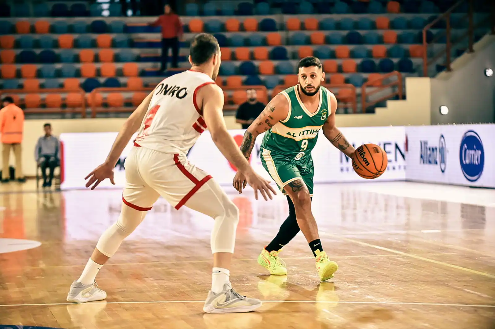 مباراة الزمالك والاتحاد في الدوري المصري للسلة