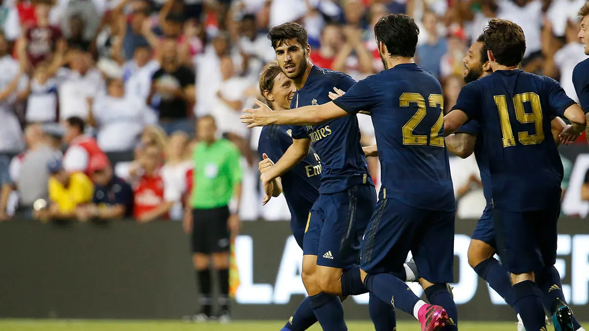 أهداف مباراة ريال مدريد وآرسنال.. غاريث بيل يسجل في عودته بانتصار الميرنغي على "الغانرز" (فيديو)