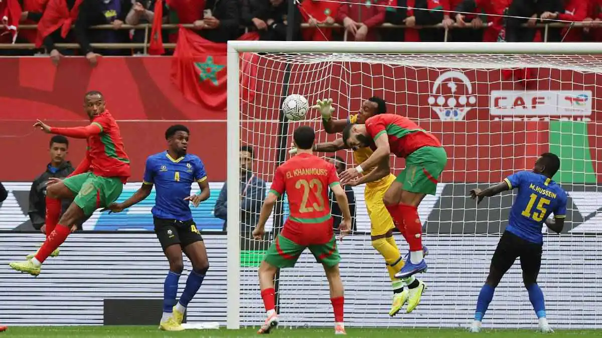 ملخص وأهداف ورجل مباراة المغرب ضد تنزانيا في كأس الأمم الإفريقية