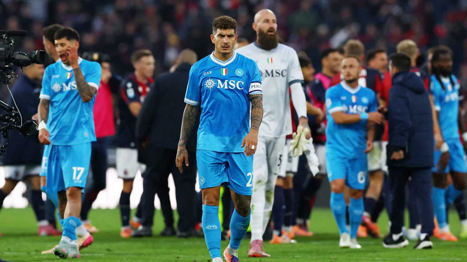 ترتيب الدوري الإيطالي بعد خسارة نابولي أمام بولونيا بثنائية نظيفة (فيديو)