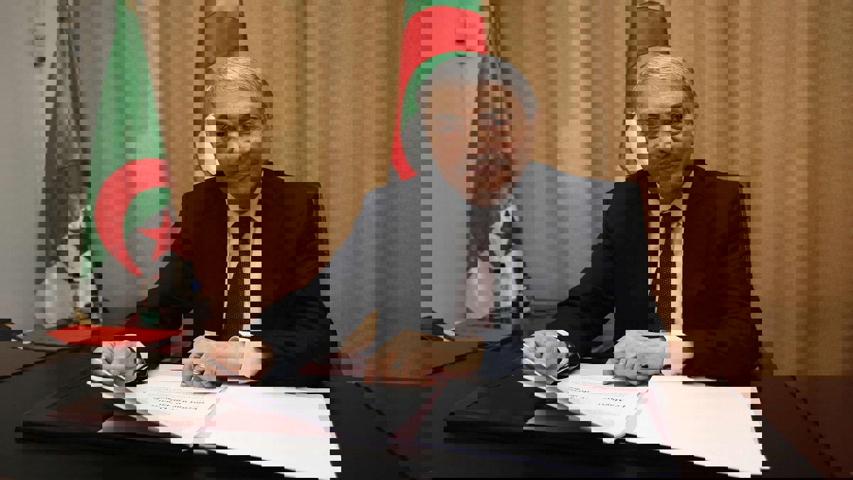 رافضون للانتخابات الجزائرية يعرقلون مهرجان المرشح "بن فليس" (فيديو)‎