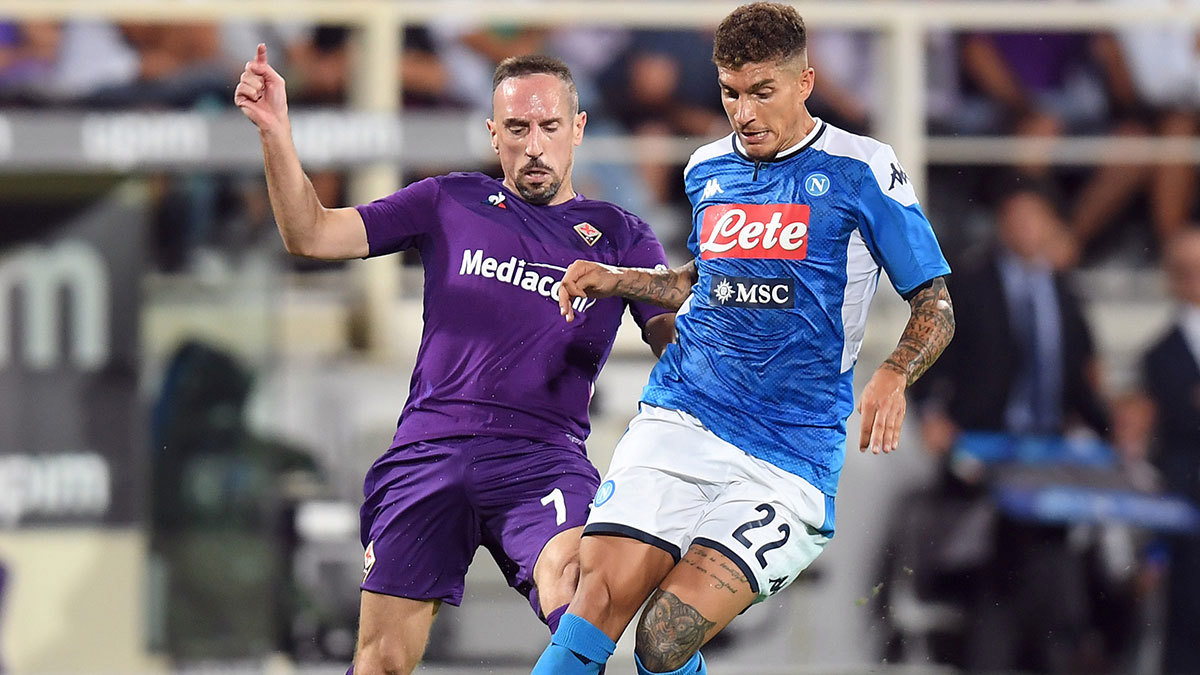 ريبيري يتحدث عن ظهوره الأول في الدوري الإيطالي بمباراة فيورنتينا ضد نابولي