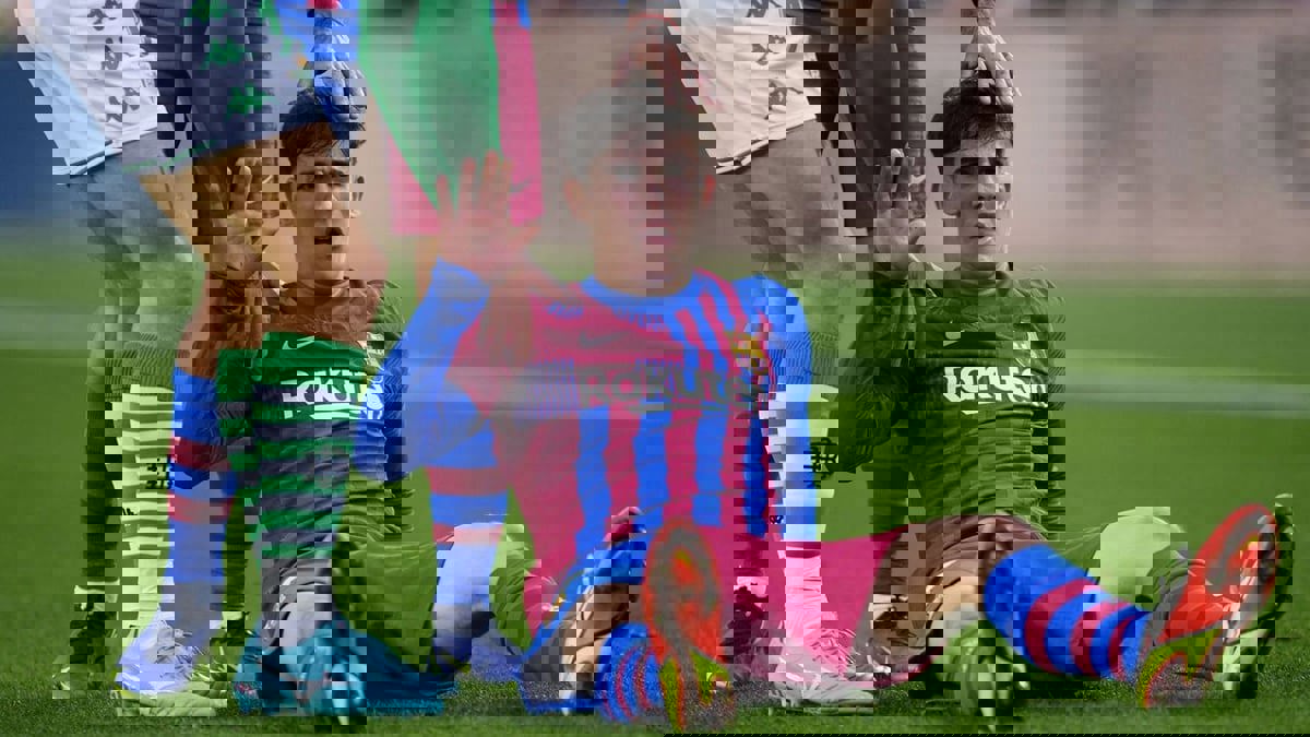 برشلونة يكشف تفاصيل إصابة جافي بعد خروجه على نقالة أمام ريال بيتيس