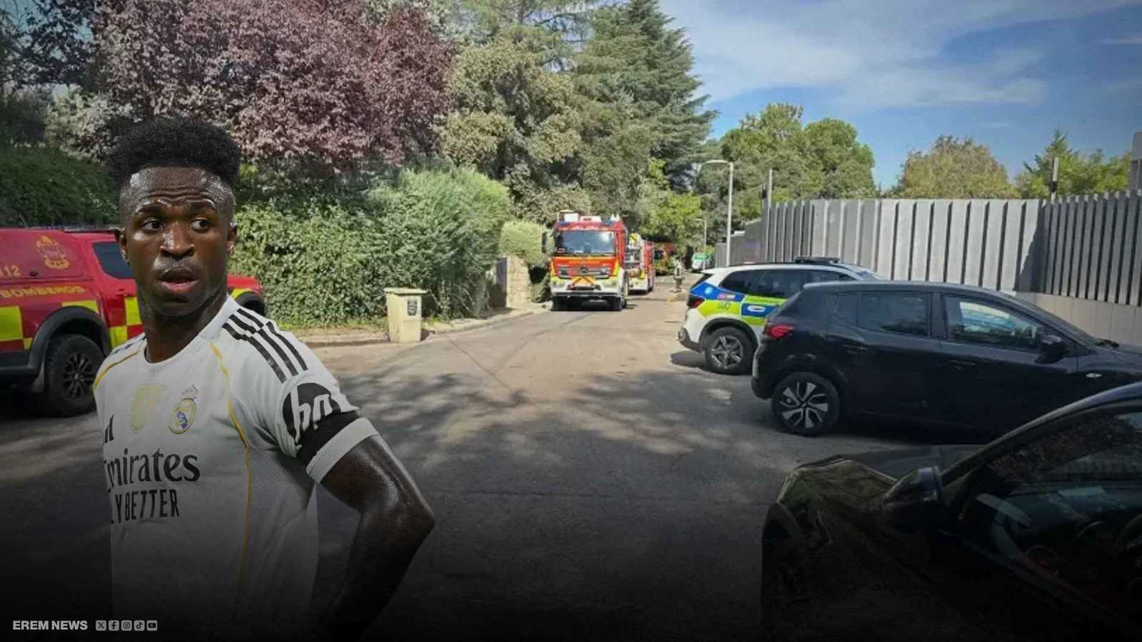 أسلاك الساونا أشعلت السقف.. النار تلتهم منزل فينيسوس جونيور